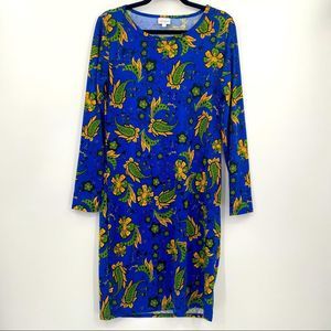NWT LuLaRoe Debbie Long Sleeve Sheath Dress